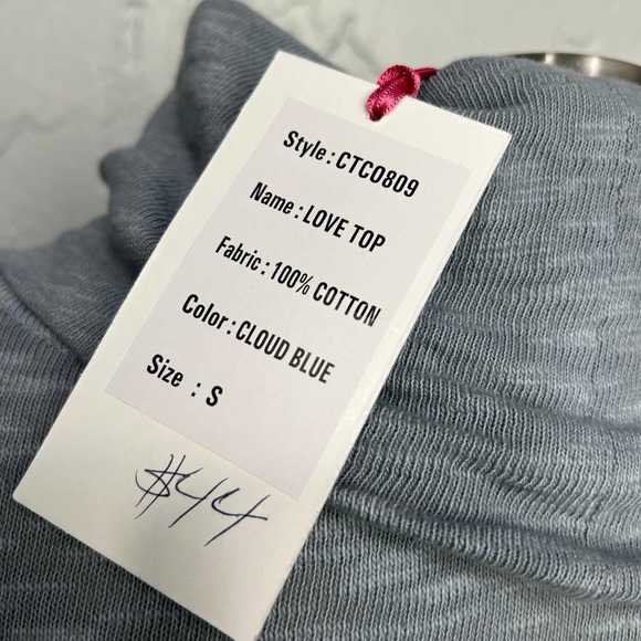 NWT Caite Embroidered Love Top Turtle Neck Sweater Size S Athleta - Picture 6 of 10